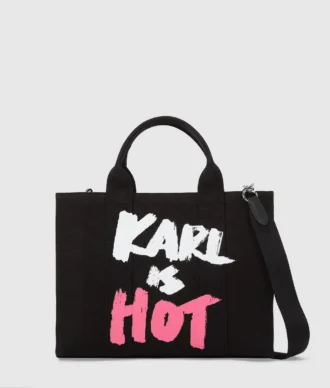 Geantă medie exclusivă „Karl is hot”