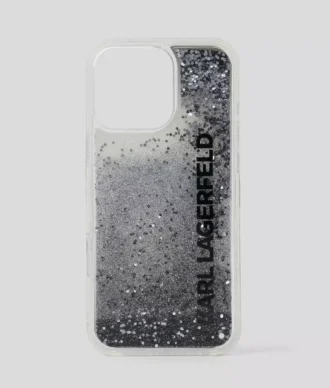 HUSĂ LOGO GLITTER PENTRU IPHONE 16 PRO MAX
