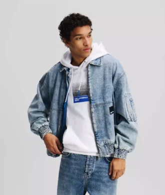 JACETĂ BOMBER DIN DENIM