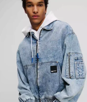 JACETĂ BOMBER DIN DENIM