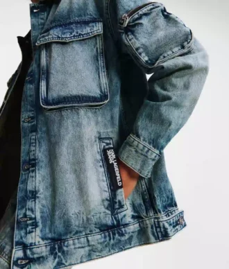 JACETĂ UTILITARĂ DIN DENIM