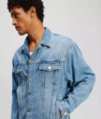 JAChetă din denim MONOGRAM