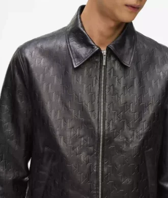 Jacheta blouson din piele