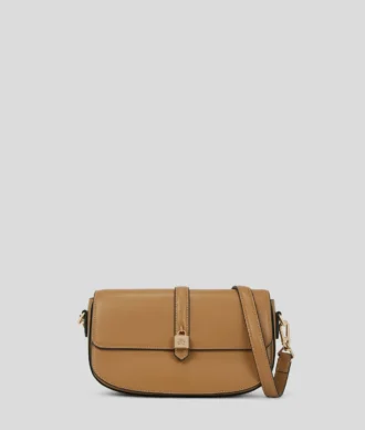 K/AUTOGRAPH PADLOCK SHOULDER BAG