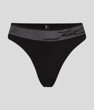K/SIGNATURE SLIP DE BIKINI CU TALIE ÎNALTĂ