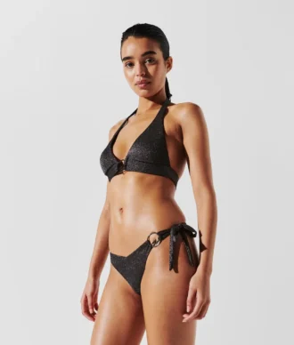 K/SIGNATURE SLIP DE BIKINI ÎN FORMA DE V