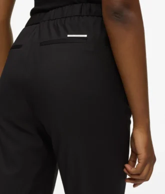 Pantaloni croiți din amestec de lână
