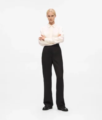 Pantaloni cu imprimeu integral