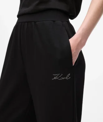 Pantaloni de trening cu strasuri