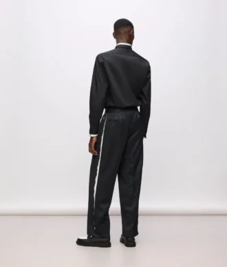 Pantaloni KL Studio cu borduri contrastante