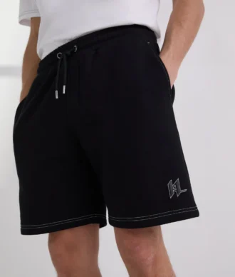 PANTALONI SCURȚI CU CUSĂTURI CONTRASTANTE