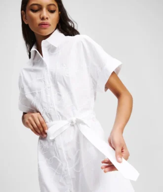 ROCHIE CĂMAȘĂ BRODATĂ
