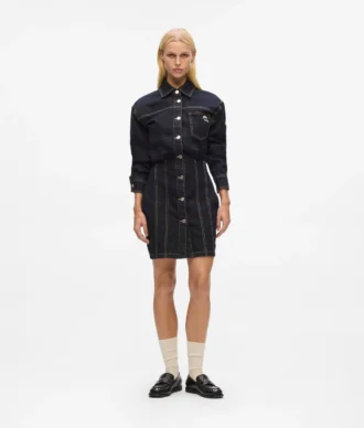 Rochie cămașă din denim Ikon