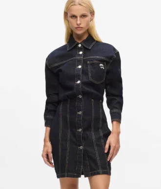 Rochie cămașă din denim Ikon